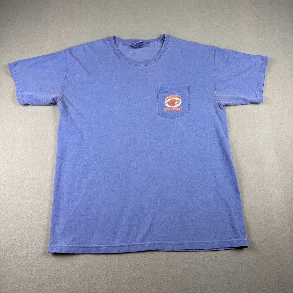 Comfort Colors blue t-shirt graphic tee Adam Sandler Legend Size L